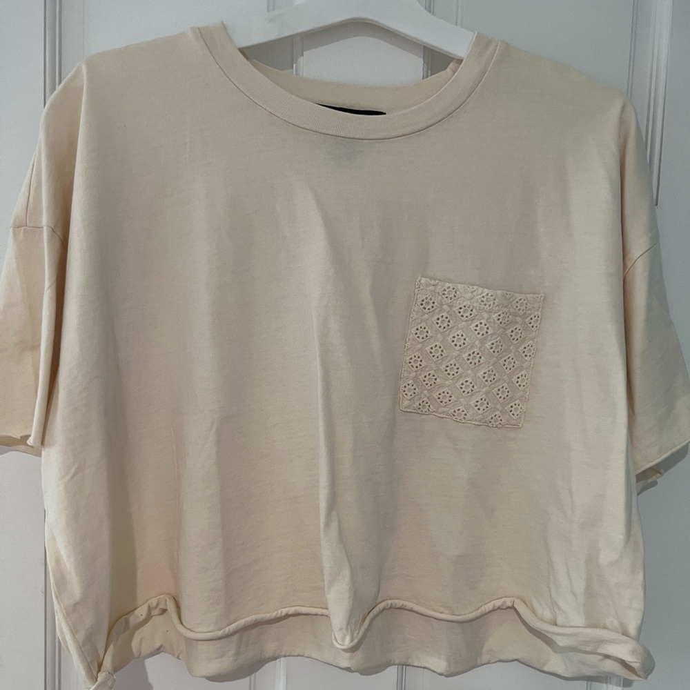Boxy crop top